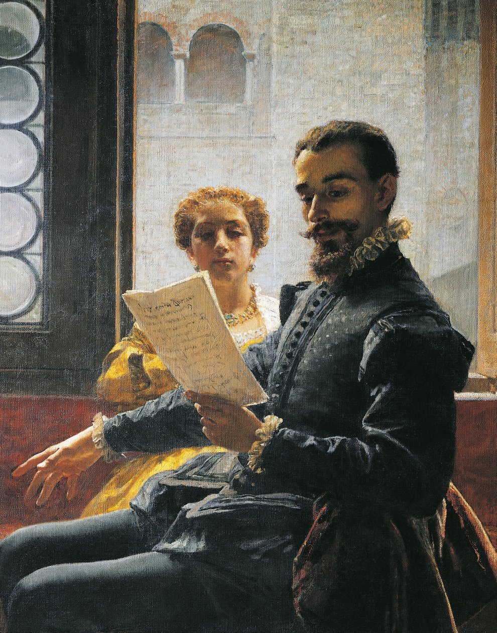 Torquato Tasso liest Eleonora d