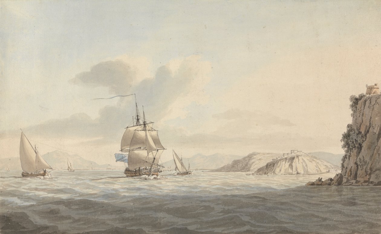 Agropoli, die Tempel von Paestum und die Bucht von Salerno von Dominic Serres