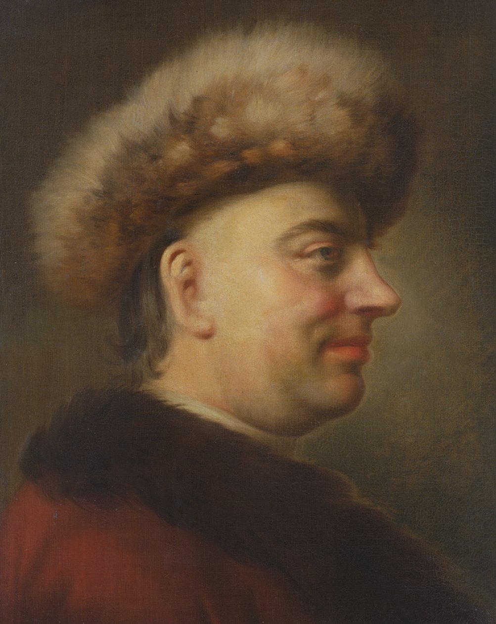 Porträt des Senators und Dichters Barthold Heinrich Brockes (1680-1747) von Dominicus Van der Smissen