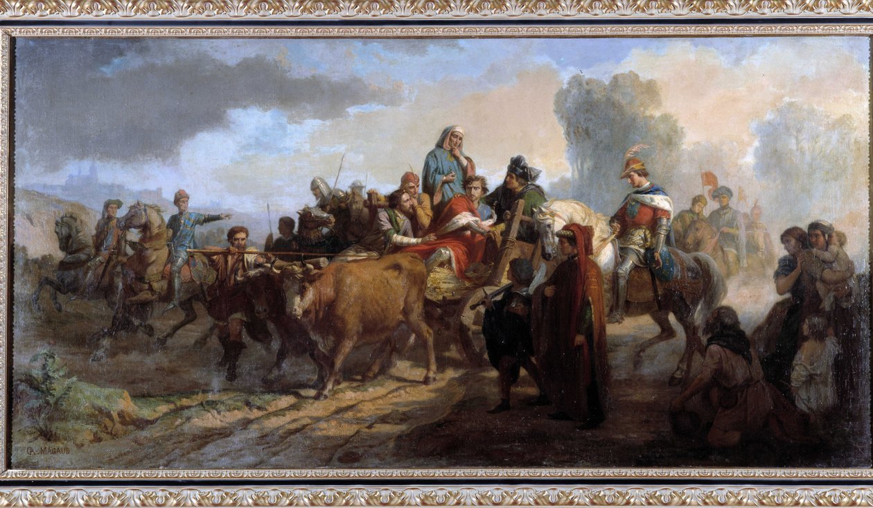 Der Wahnsinn von Karl VI. (1368-1422) von Dominique Magaud