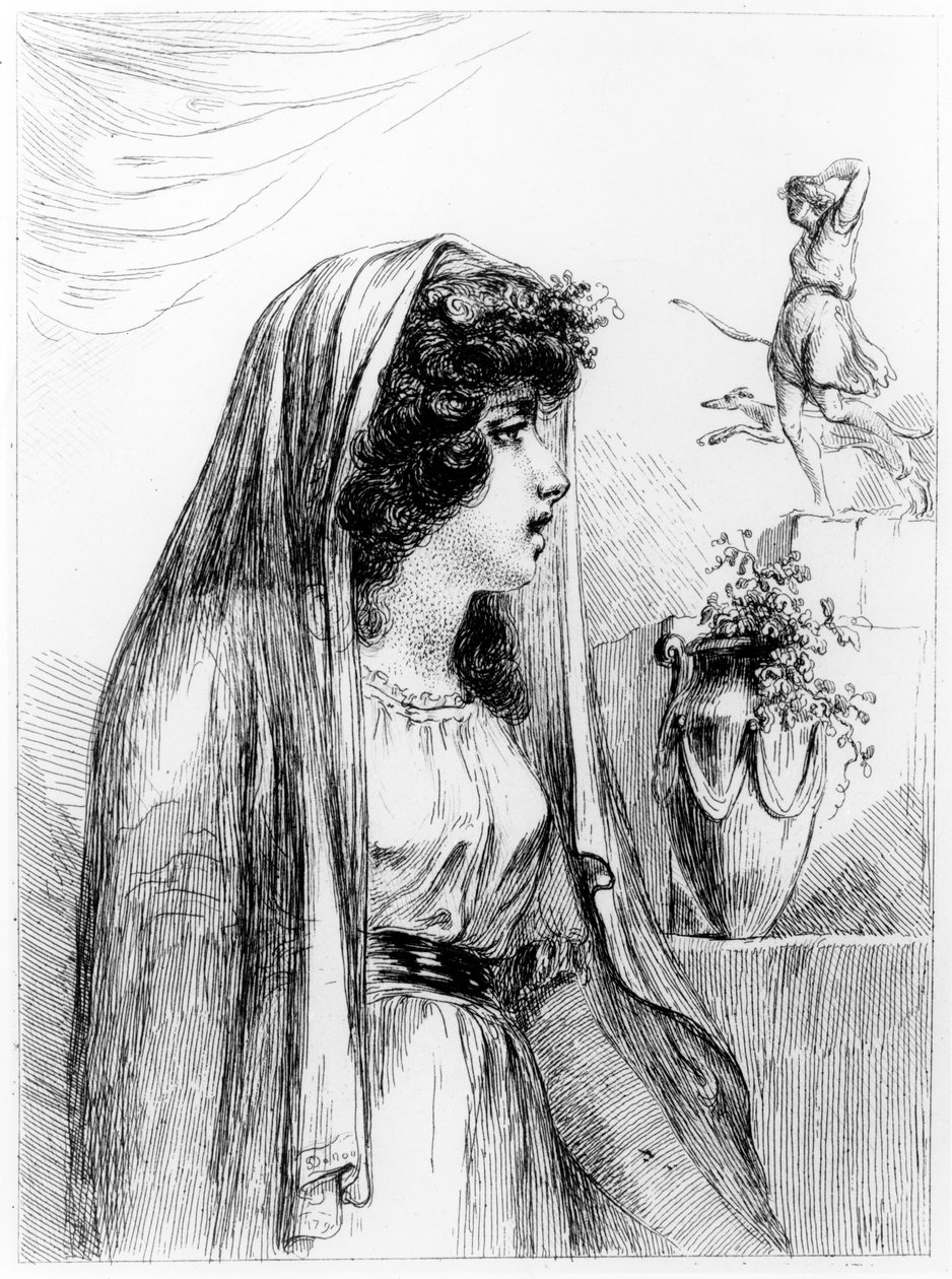 Lady Hamilton als Diana-Hekate, 1791 von Dominique Vivant Denon
