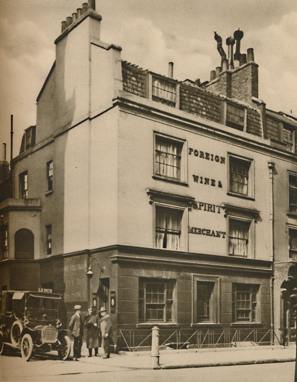Der laufende Lakai, Ein Bild des alten Mayfair, ca. 1935 von Donald McLeish