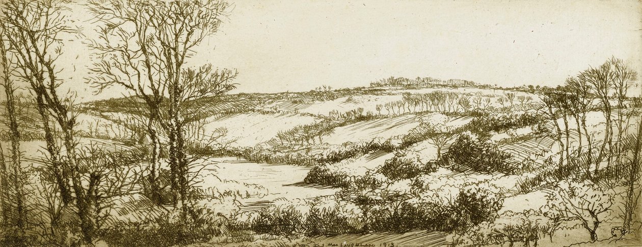 Cornische Landschaft Nr. 1 von Donald Shaw MacLaughlan