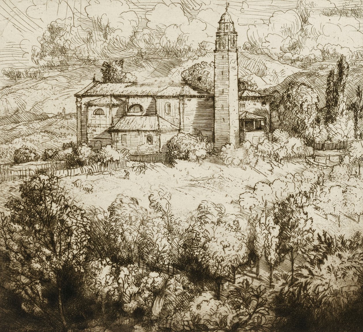 Madonna der Hügel von Donald Shaw MacLaughlan