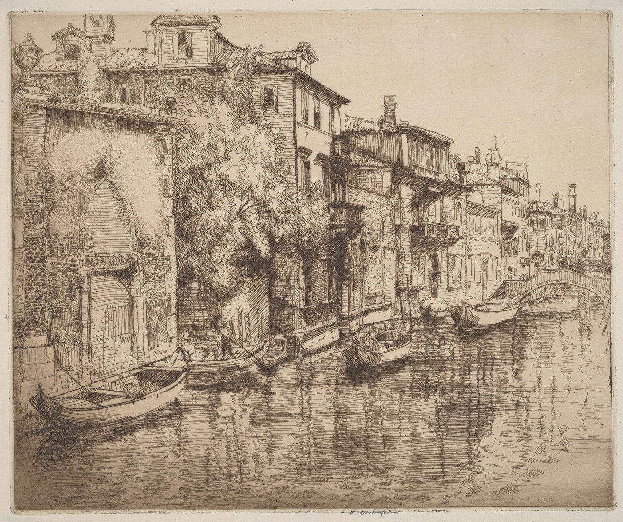 Venezianischer Mittag von Donald Shaw MacLaughlan