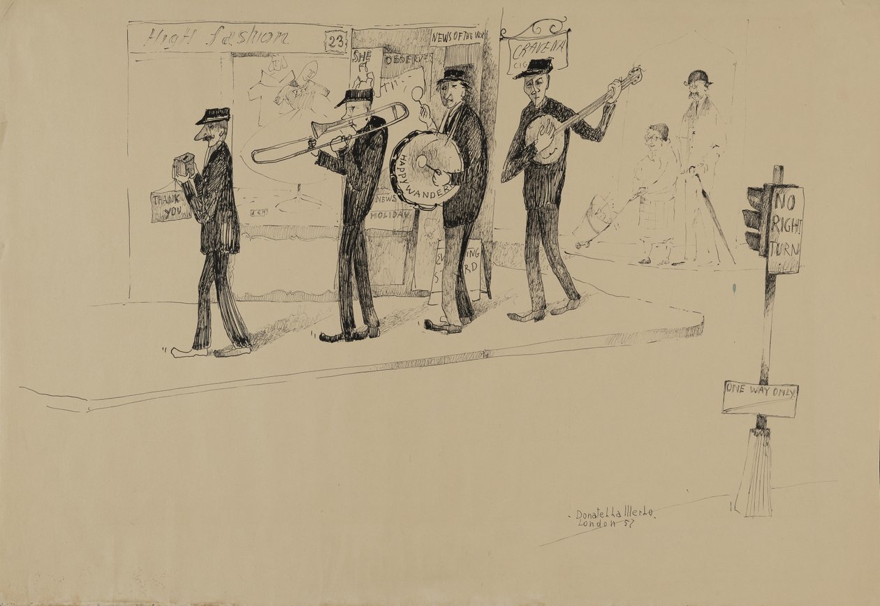 Händler oder Die Marschkapelle von Donatella Merlo