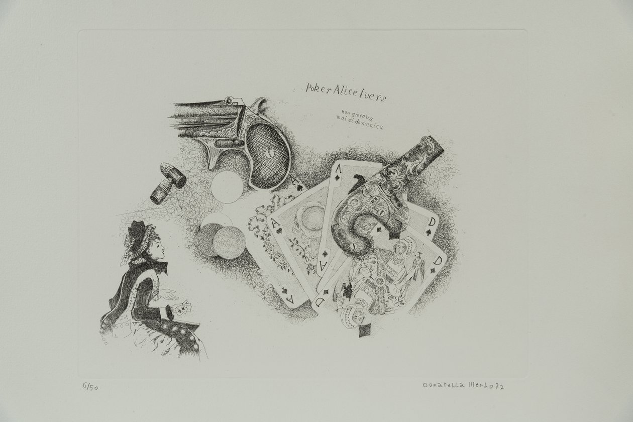 Poker Alice Ivers spielte nie am Sonntag von Donatella Merlo