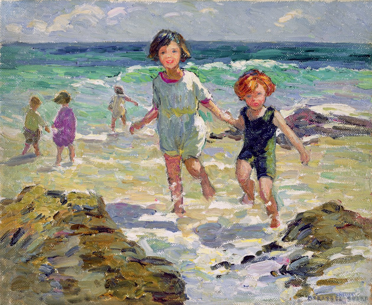 Kinder planschen von Dorothea Sharp