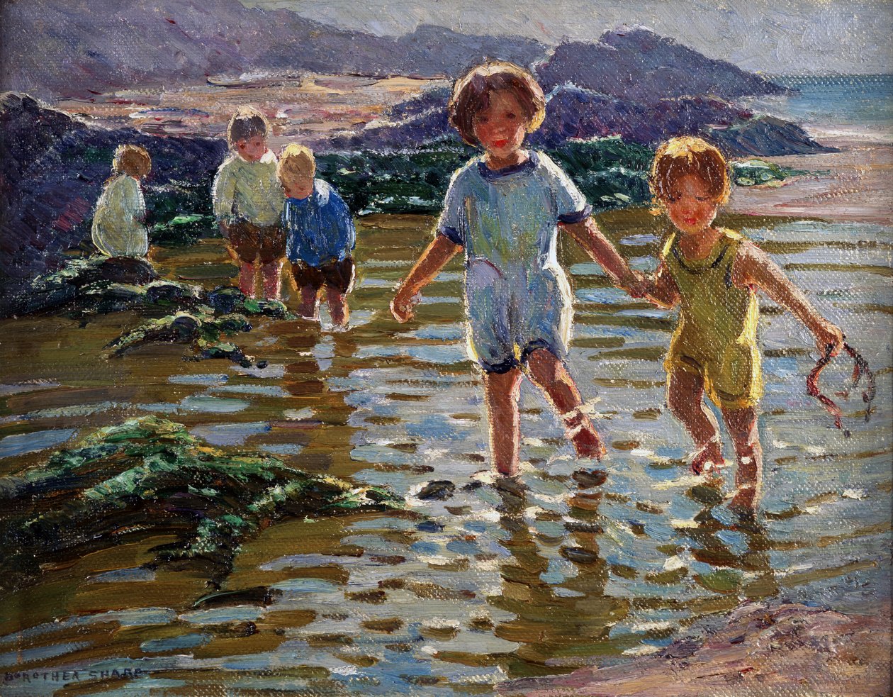 Kinder beim Spielen von Dorothea Sharp