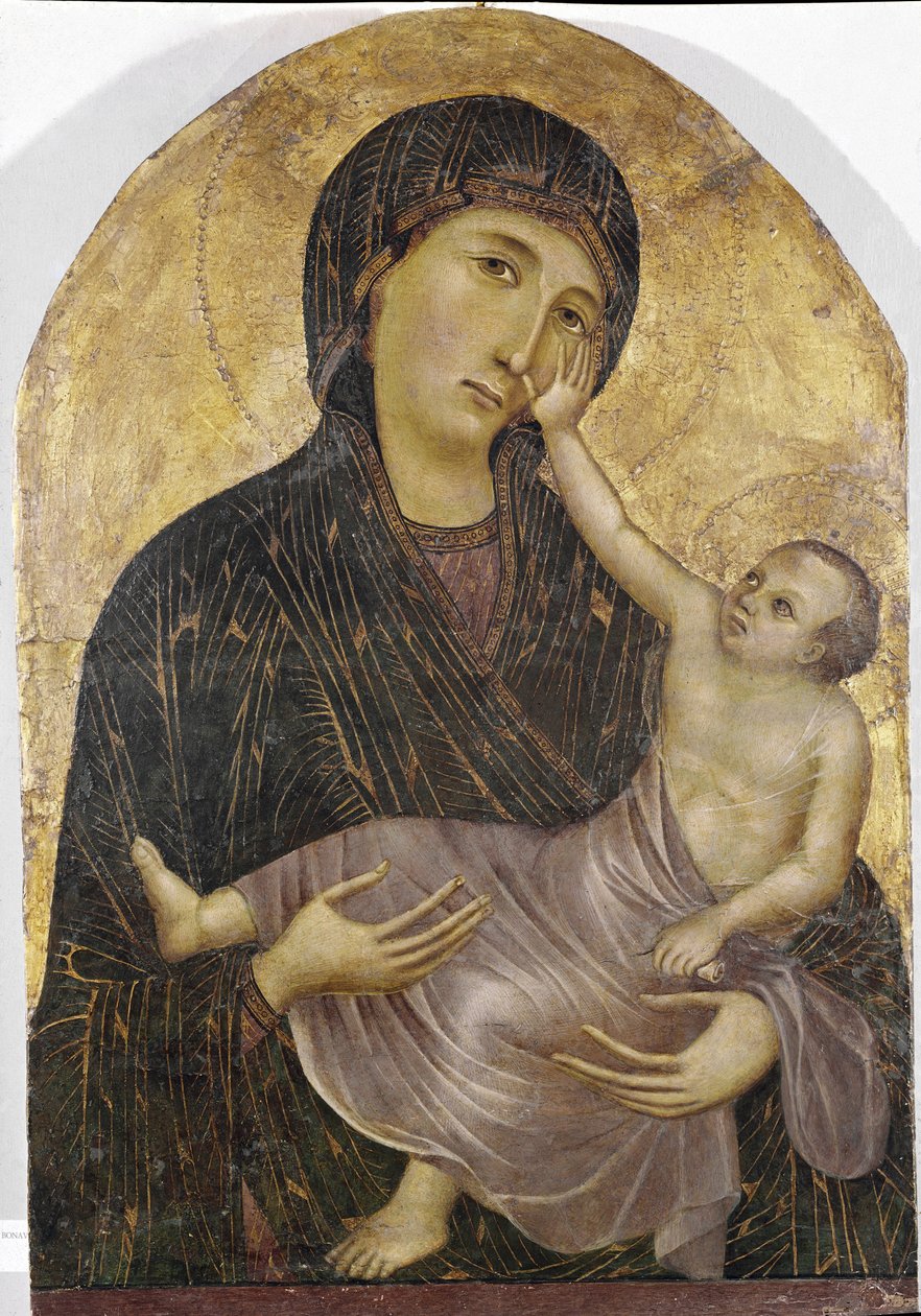 Jungfrau und Kind von Duccio di Buoninsegna