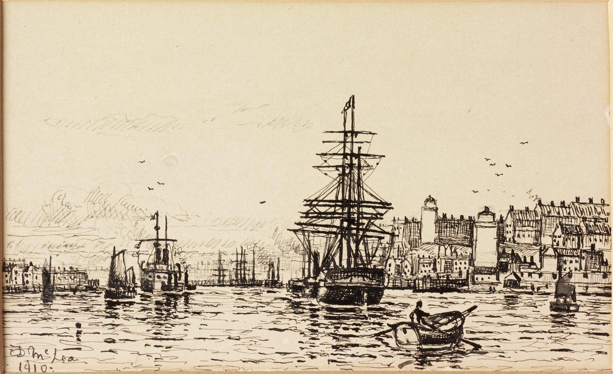 Die hohen und niedrigen Lichter von North Shields von Duncan F. McLea