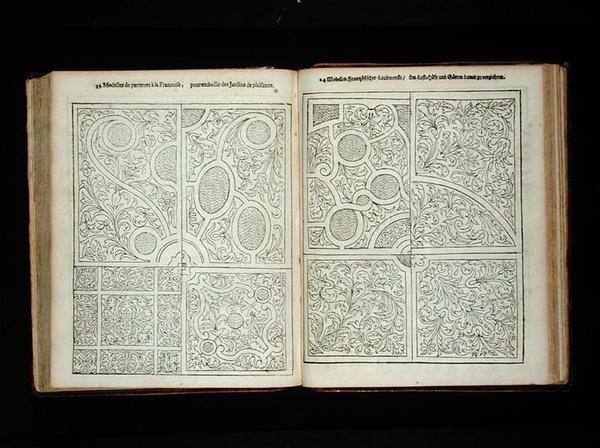 Französische Parterres, aus 