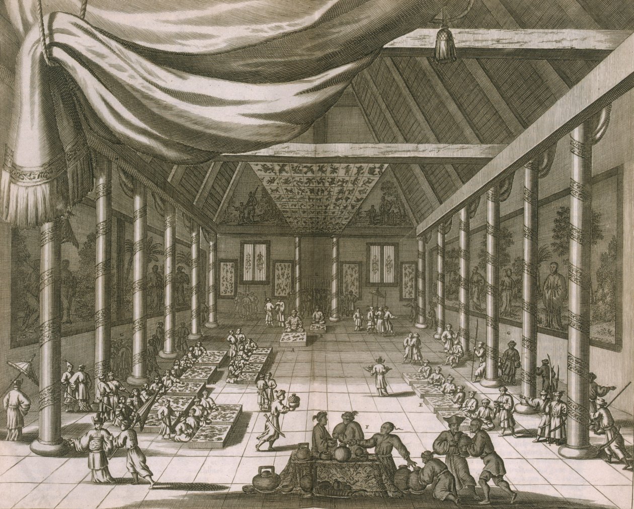 Kaiserpalast, Peking, 1670 von Dutch School