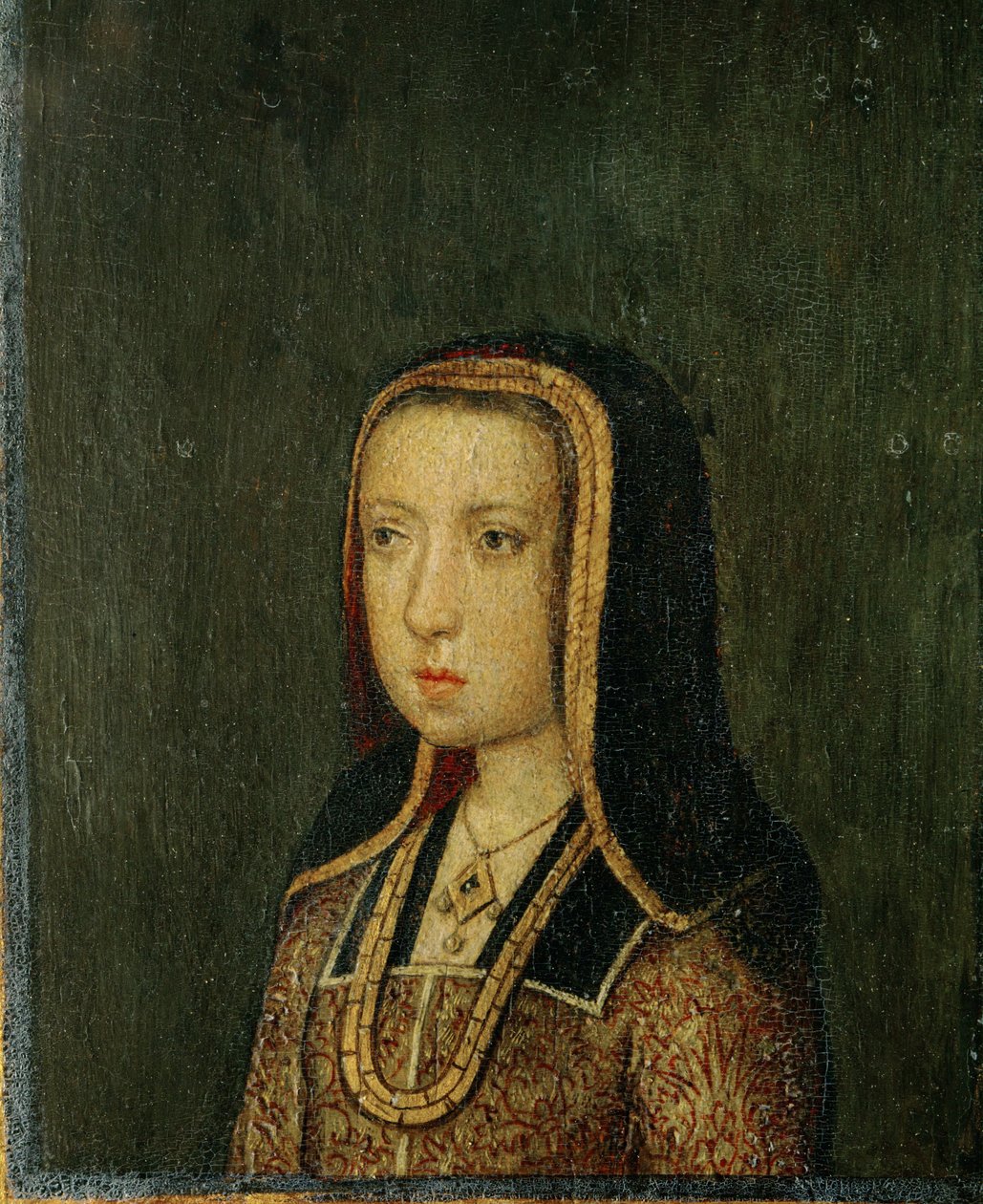 Margarete von Österreich, Statthalterin der Niederlande, Tochter von Kaiser Maximilian (Gemälde auf Holz) von Dutch School