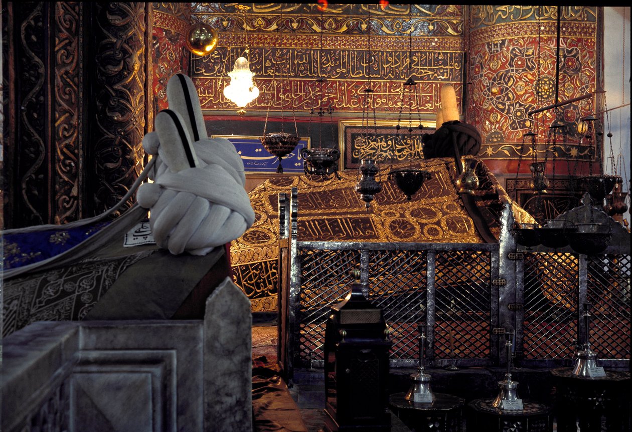 Ansicht des Mausoleums von Mevlana (Celaleddin Rumi) von Dynasty Seljuq