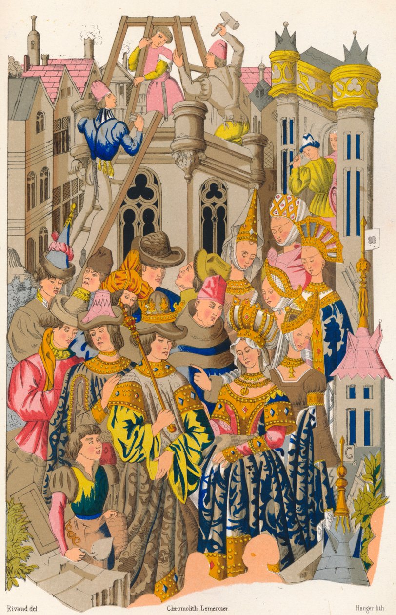 Gründung der Abtei St. Genevieve von E. Hauger