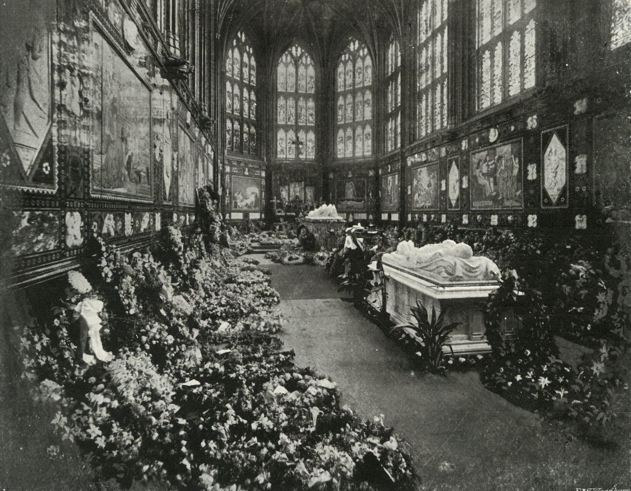Beerdigung von S.K.H. Der Herzog von Clarence, Januar 1892, ca. 1897 von E. and S. Woodbury
