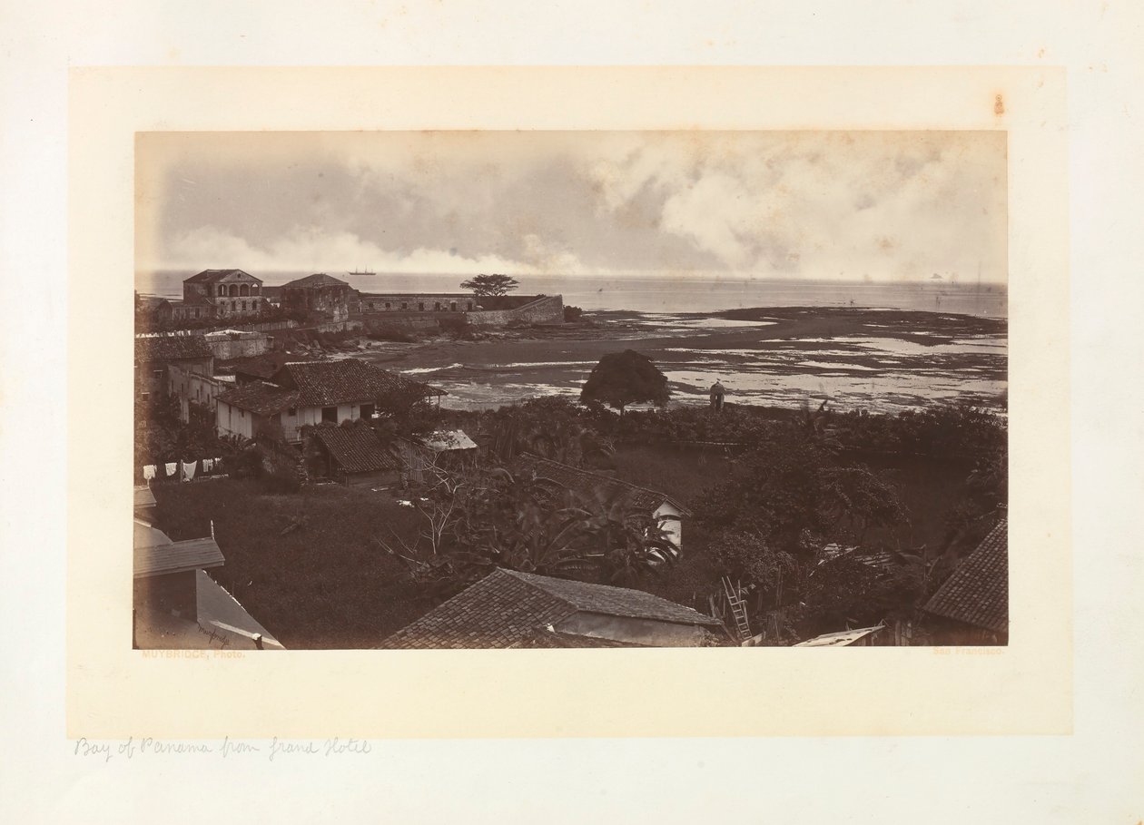 Bucht von Panama vom Grand Hotel von Eadweard Muybridge