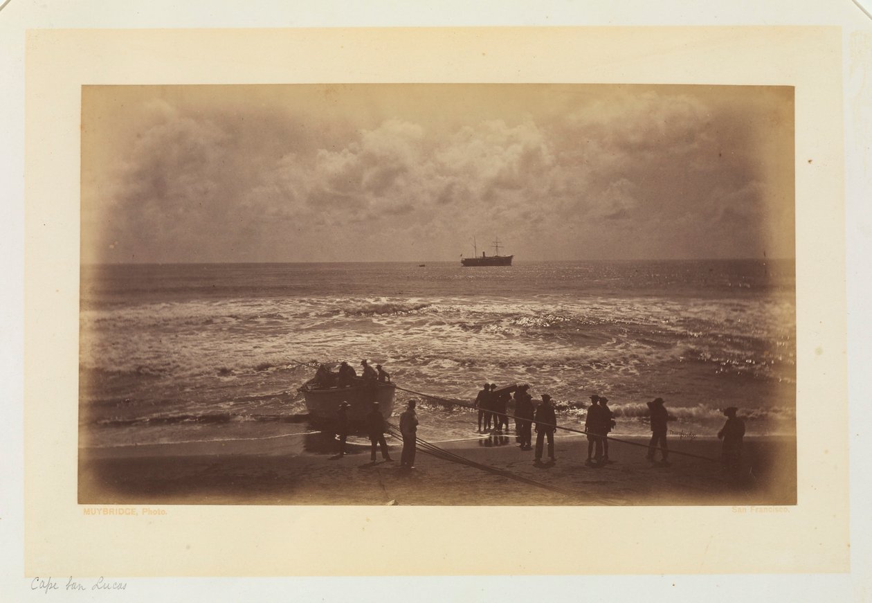 Kap San Lucas, Mexiko von Eadweard Muybridge
