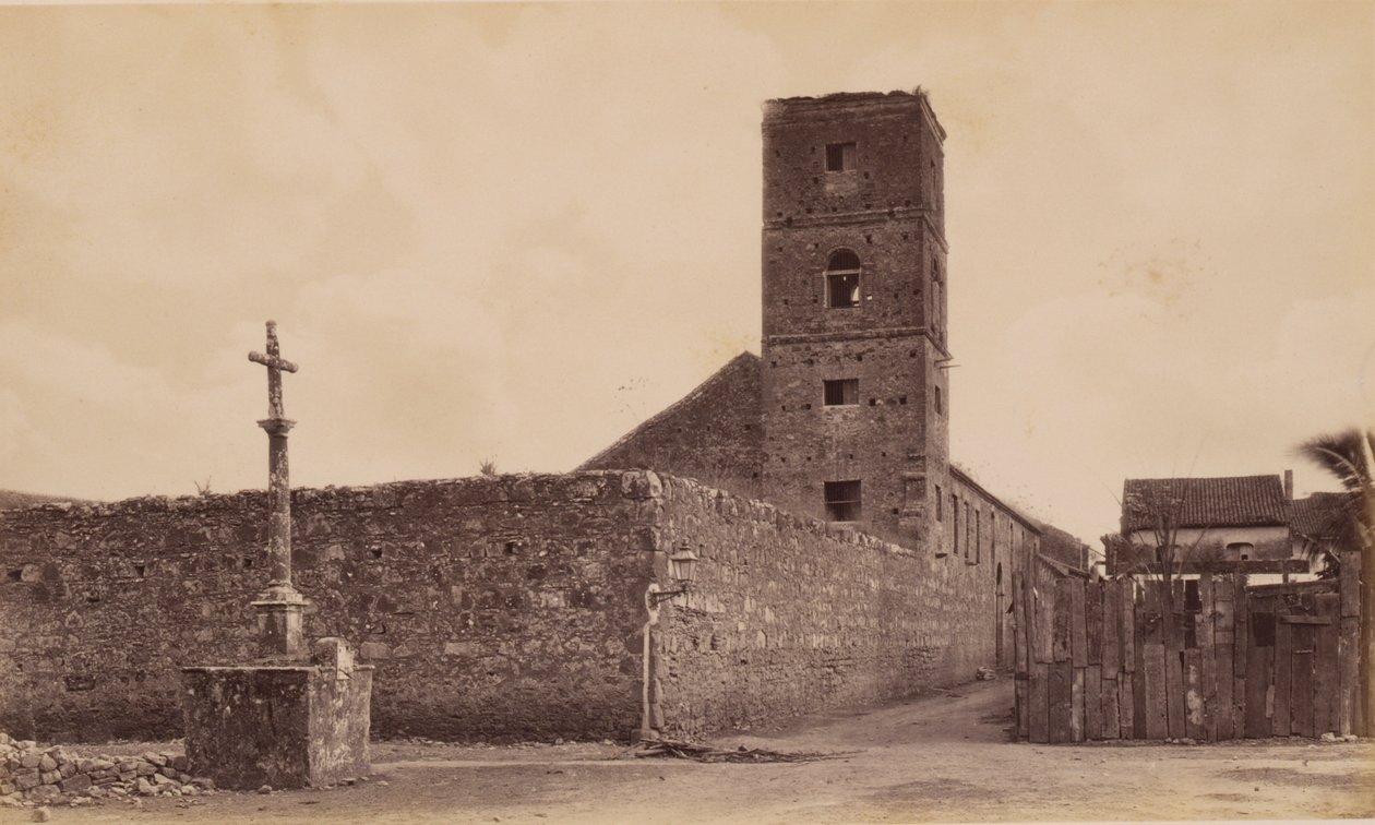 Ruinen des Klosters Las Monjas, Panama von Eadweard Muybridge
