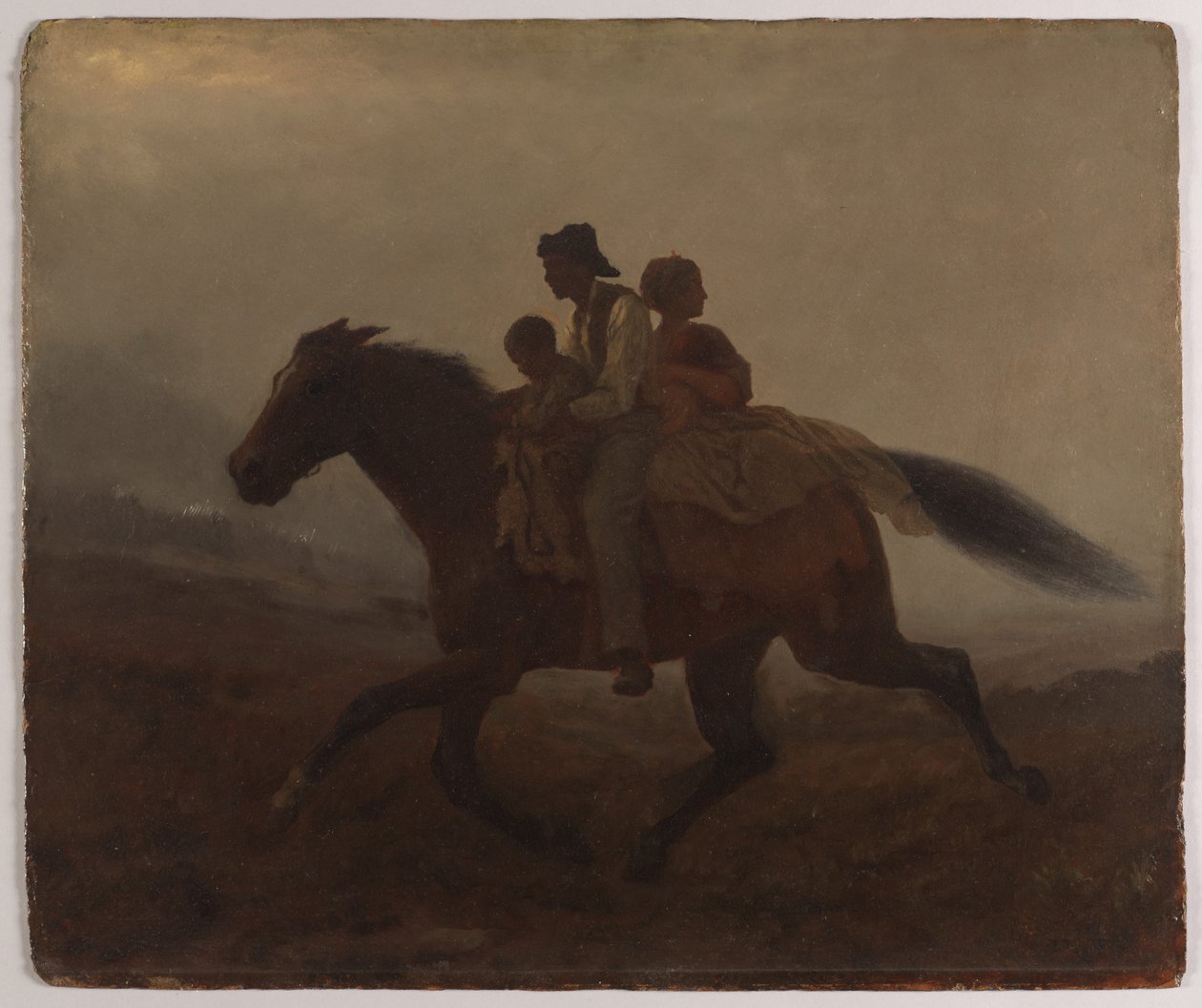 Eine Fahrt für die Freiheit von Eastman Johnson