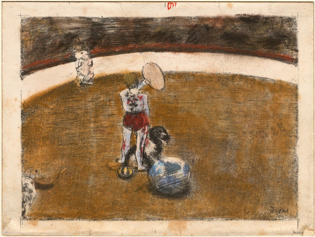 [Im Zirkus Fernando] von Edgar Degas