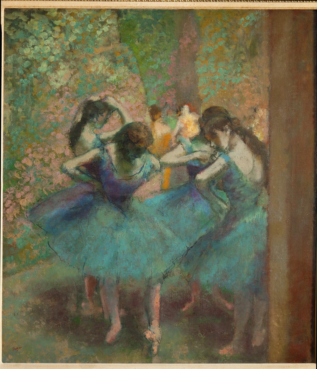 Blaue Tänzerinnen von Edgar Degas
