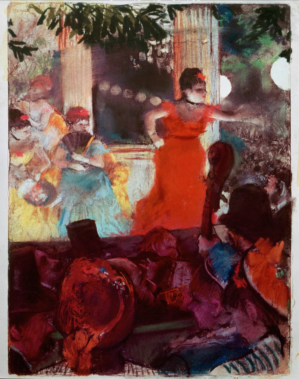 Café-Konzert bei den Ambassadeurs von Edgar Degas