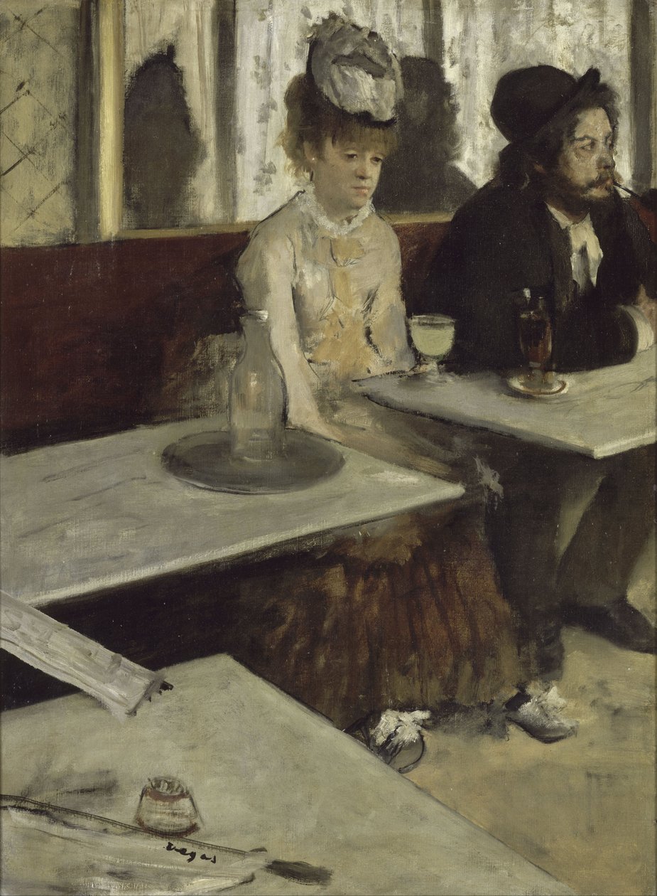 In einem Café, auch genannt der Absinth von Edgar Degas
