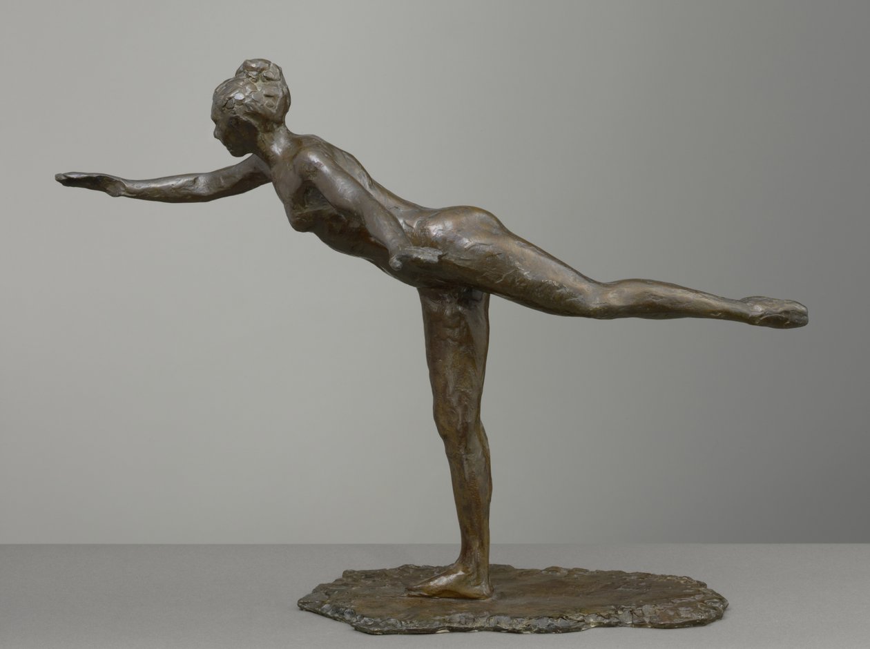 Große Arabeske, zweite Zeit, modelliert ca. 1880er, gegossen 1919-21 von Edgar Degas
