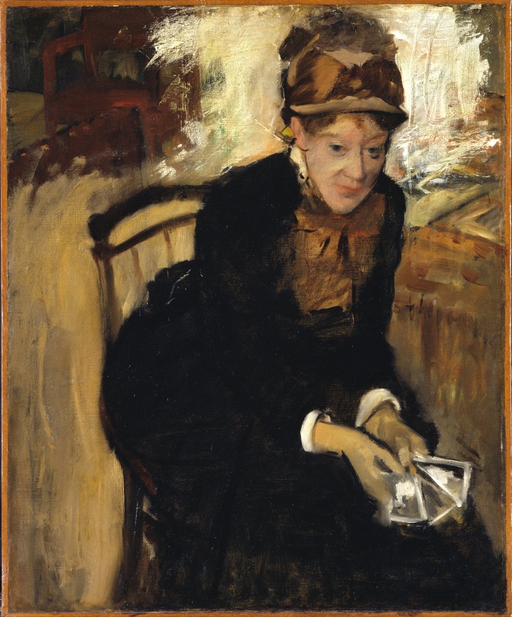 Mary Cassatt von Edgar Degas