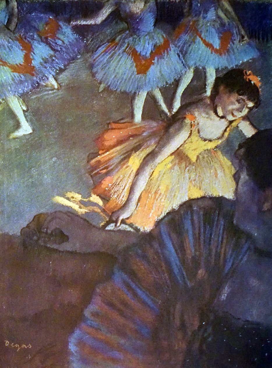 Ein Ballett aus einer Opernloge gesehen von Edgar Degas von Edgar Degas