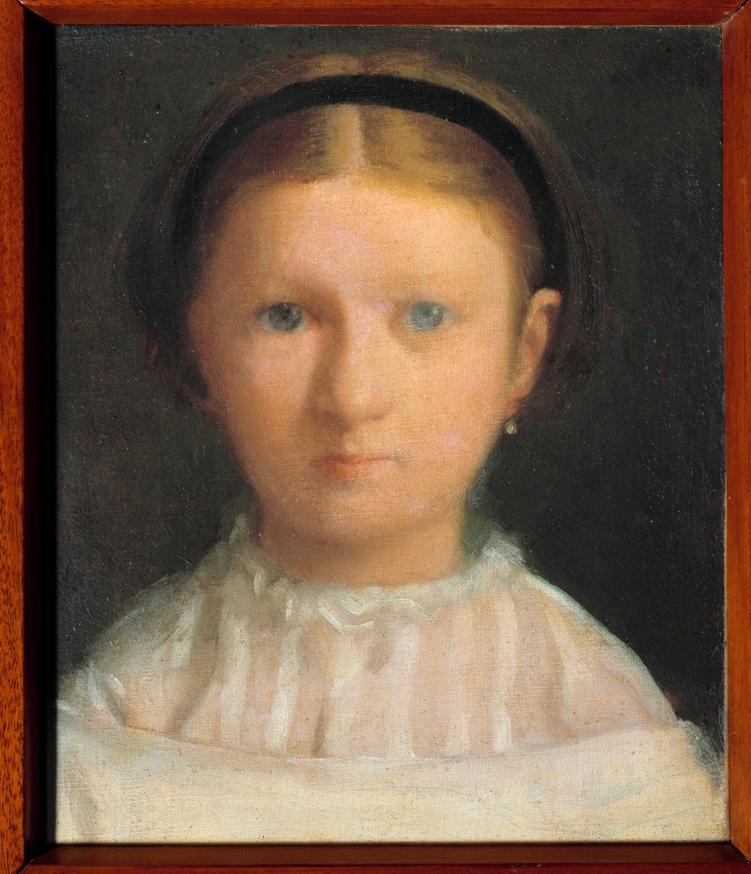 Porträt von Giovanna Bellelli (geb. 1848), genannt Nini, Cousine des späteren Künstlers Marquise Ferdinando Lignola von Edgar Degas