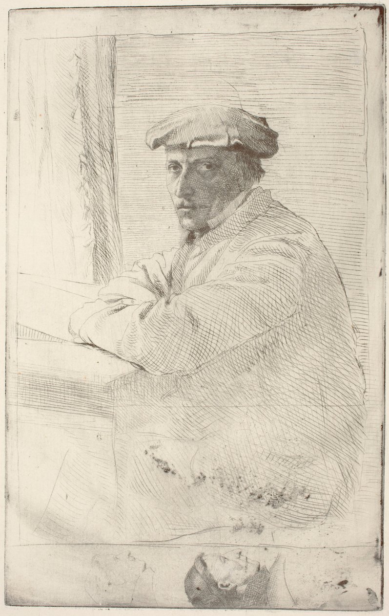 Der Graveur Joseph Tourny von Edgar Degas