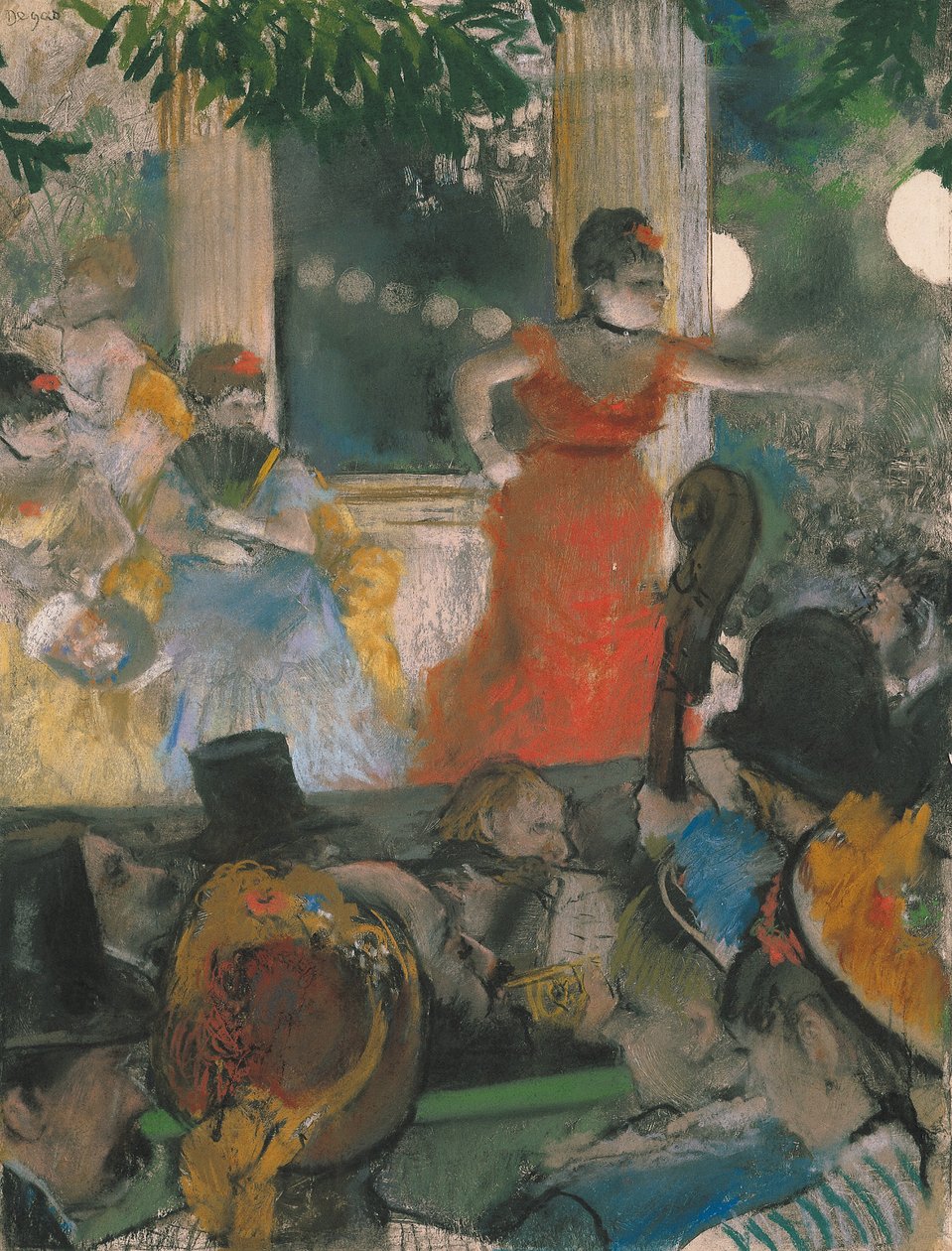 Das Café-Konzert bei Les Ambassadeurs von Edgar Degas