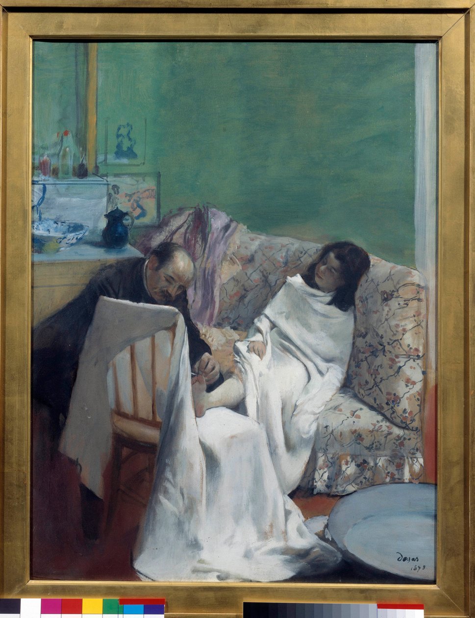 Die Pediküre von Edgar Degas