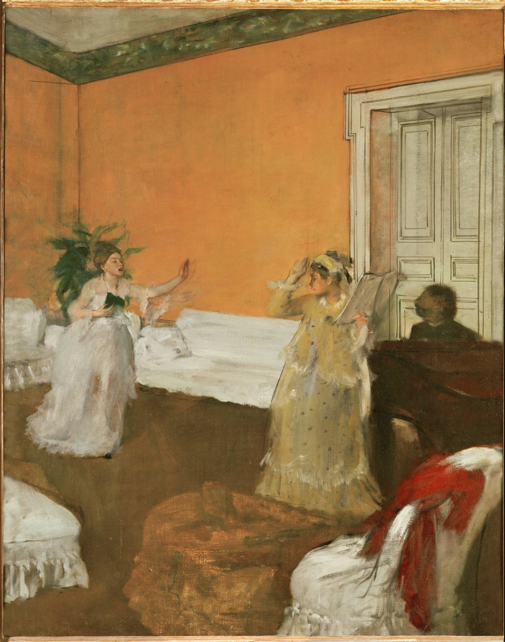 Die Gesangsprobe von Edgar Degas