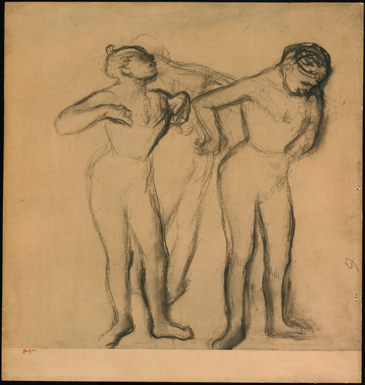 Drei Tänzerinnen von Edgar Degas