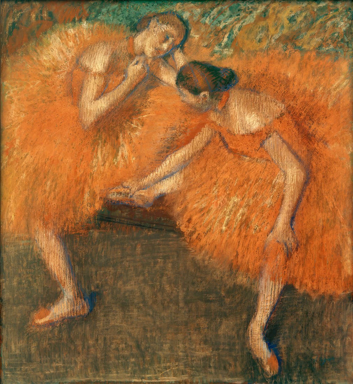Zwei Tänzerinnen von Edgar Degas
