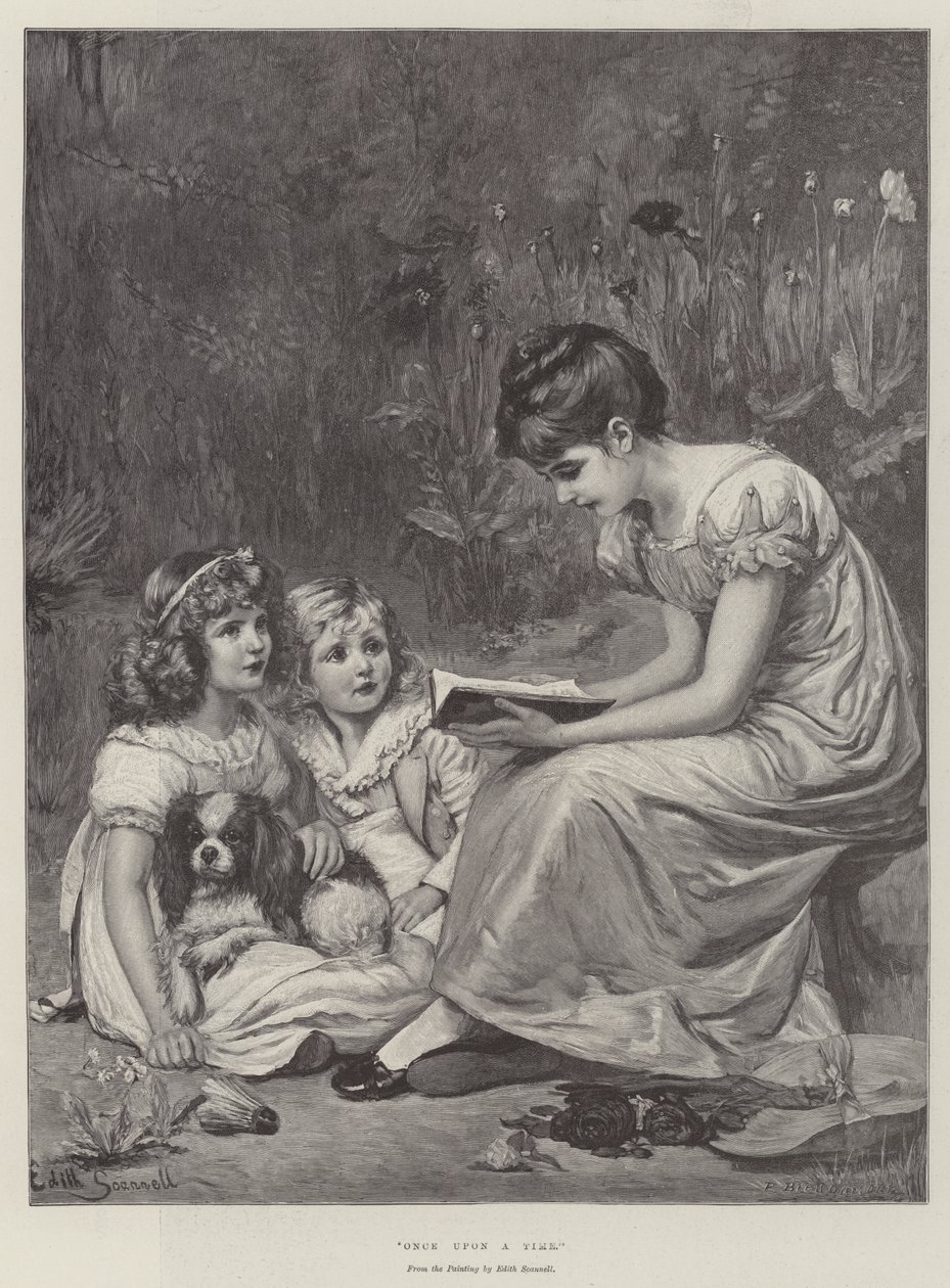 Es war einmal (Gravur) von Edith Scannell