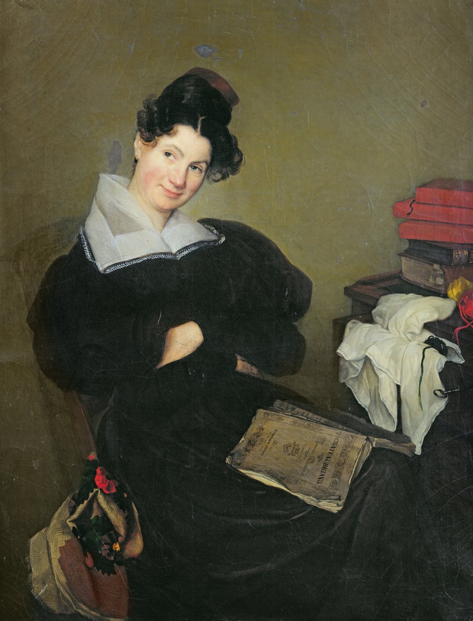 Porträt von Madame Bail, ca. 1830 von Edme Jean Pigal