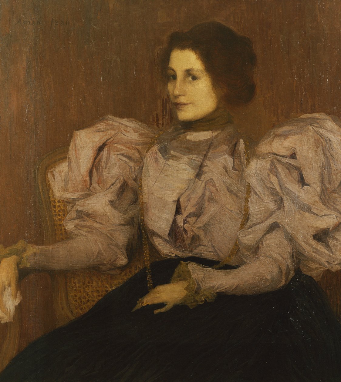 Porträt von Madame Besnard, ca. 1896 von Edmond François Aman Jean