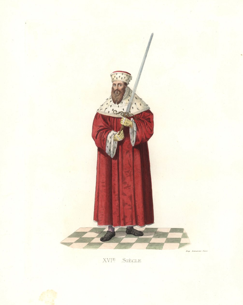 Moritz der Tapfere, Kurfürst von Sachsen von Edmond Lechevallier Chevignard