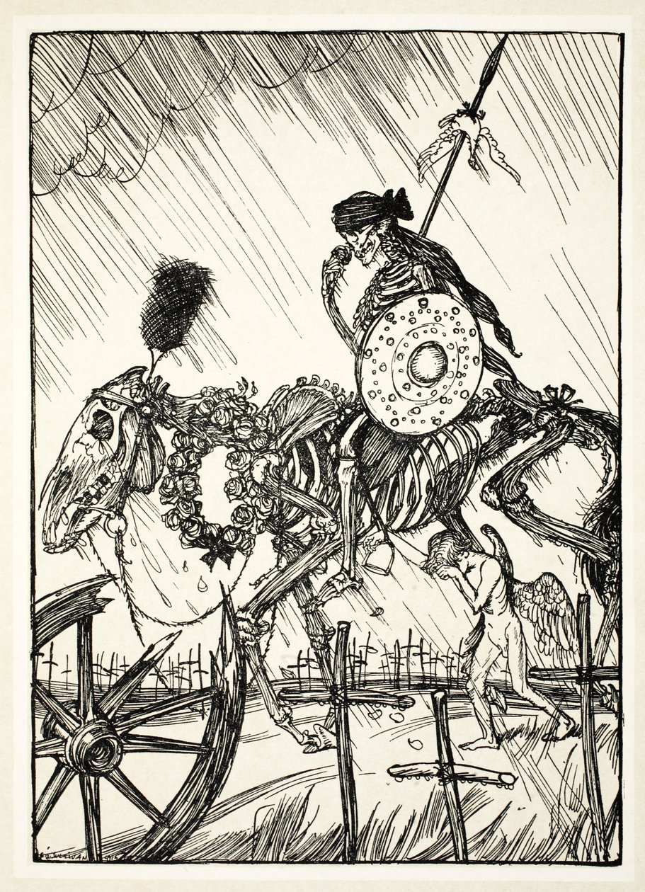 Die Rückkehr des Eroberers, Illustration aus The Kaiser
