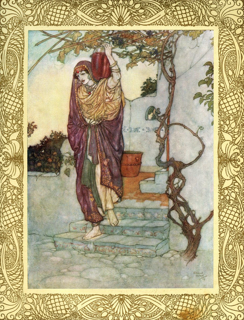 Die Rubaiyat von Omar Khayyam illustriert von Edmund Dulac von Edmund Dulac