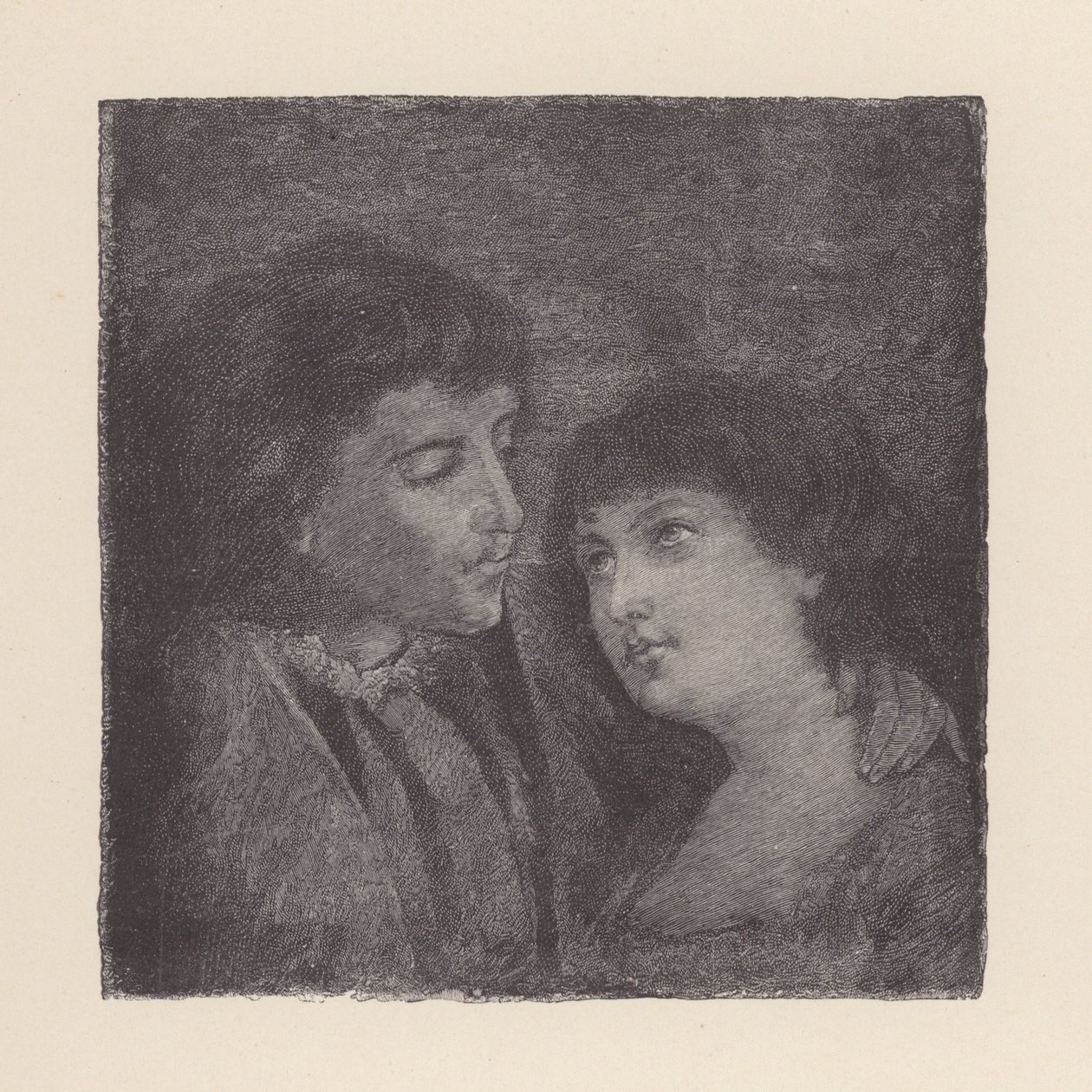 Illustration für The Eve of St Agnes von John Keats von Edmund Henry Garrett