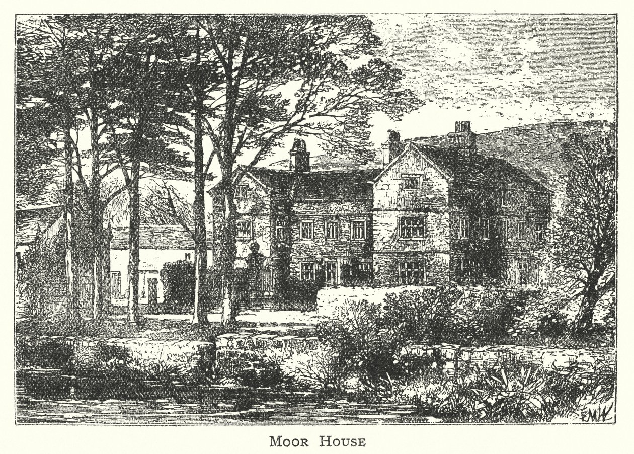 Charlotte Brontës Jane Eyre: Moor House von Edmund Morison (after) Wimperis