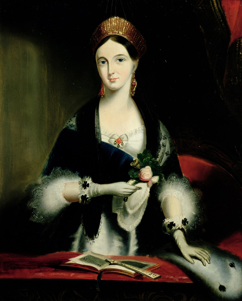 Königin Victoria im Drury Lane Theatre von Edmund Thomas Parris