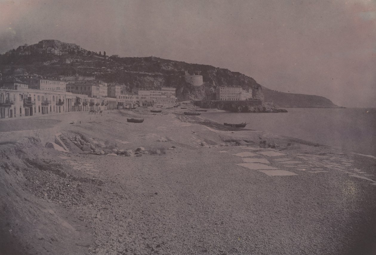 Les Ponchettes in Nizza von Edouard-Denis Baldus
