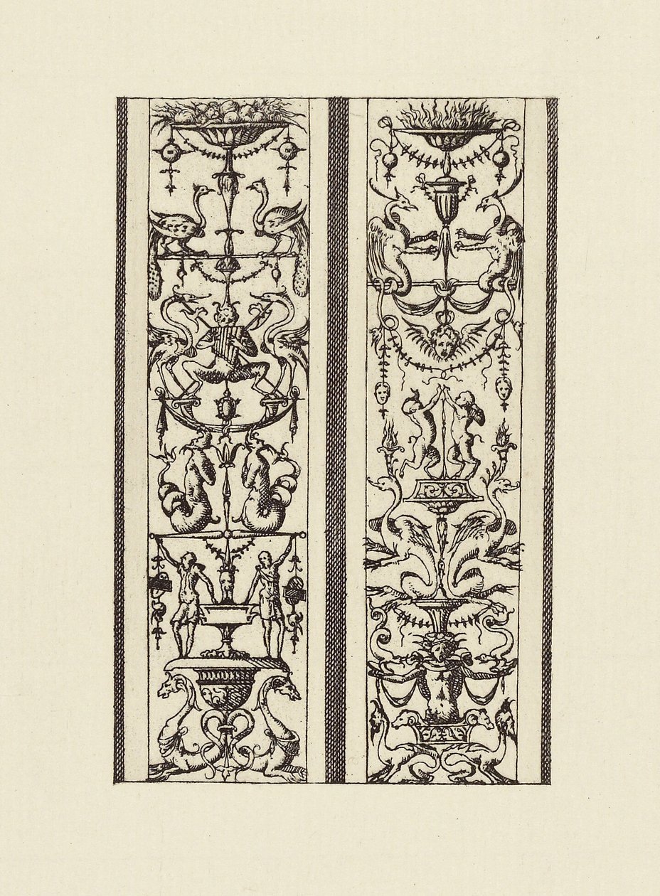 Entwurf nach einem antiken Gemälde von Édouard Baldus